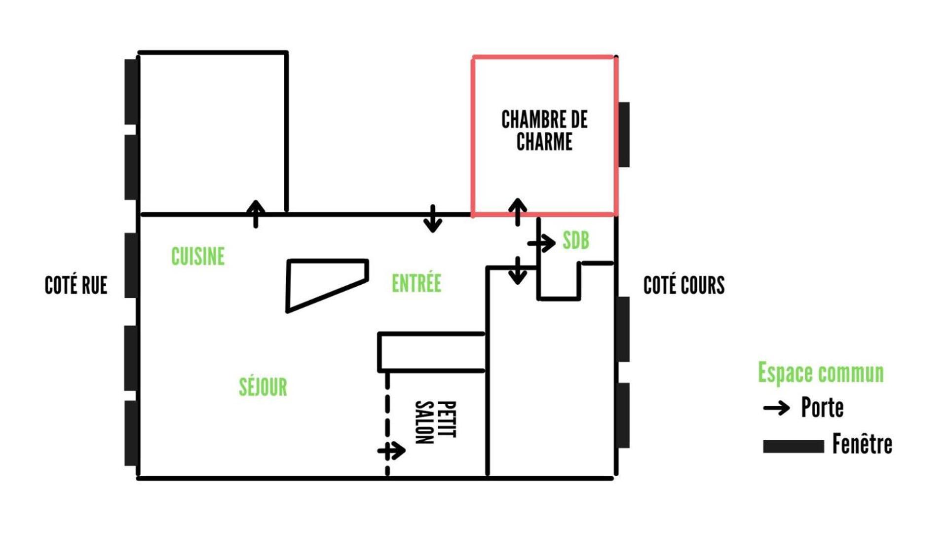 Chambre Privee Confort Charme Hypercentre Chez L'Habitant Troyes Kültér fotó